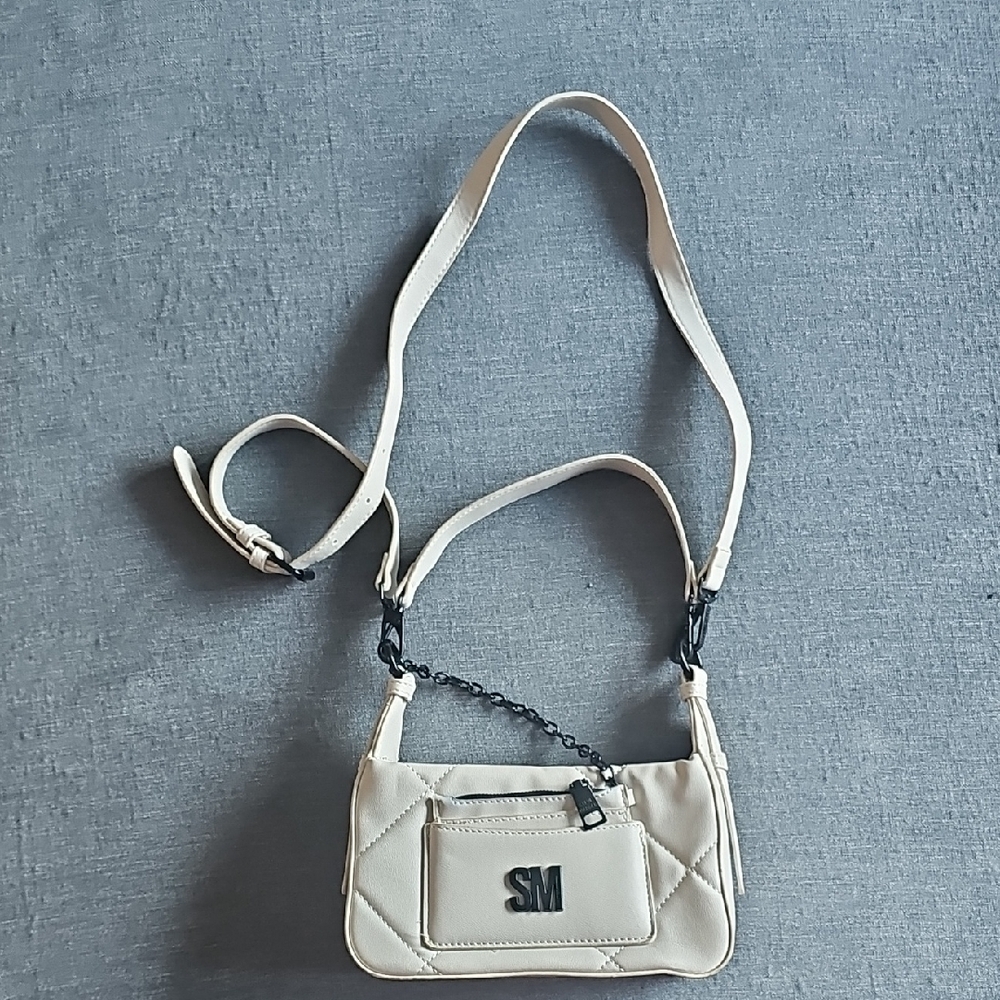 Steve Madden Cream Crossbody